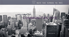 Desktop Screenshot of communitasnyc.org